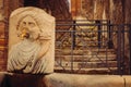 Public fountain in the streets of Pompeii Royalty Free Stock Photo