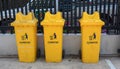 Public garbage bins in Bangkok