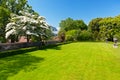 Public garden on the island Isola Bella in Italy Royalty Free Stock Photo