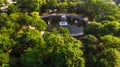 Public Garden and Strzelecki Park in Tarnow, Poland