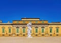 Public gardens laid out in the 15th?16th centuries, with Renaissance statues & ornate fountains. View of the Palazzo Pitti in