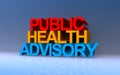 public health advisory on blue