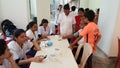 Public health check up camp