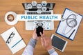 PUBLIC HEALTH CONCEPT Royalty Free Stock Photo