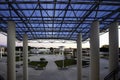 High School with Canopy in Florida. Royalty Free Stock Photo