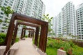 Public housing in Singapore Royalty Free Stock Photo