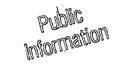 Public Information rubber stamp