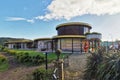 Public library and art gallery in Kawakawa town of the Northland region of New Zealand