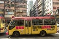 Public light bus service in Hong Kong Royalty Free Stock Photo