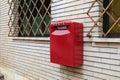 Public mailbox in Italy Royalty Free Stock Photo