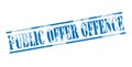 Public offer offence blue stamp