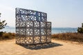 Public outdoor sculpture on Naoshima Art Island in Kagawa, Japan