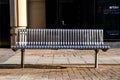 Public Outside Seating Seat Or Bench With No People