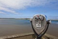 Public panorama viewer on oregon coast