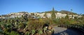 Public Park and beach access below the Montage Resort, South Laguna Beach California. Royalty Free Stock Photo