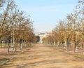 Public park called CAMPO MARZO in Vicenza in Northern Italy Royalty Free Stock Photo