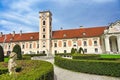 Public park in castle Lamberg, Steyr, Upper Austria Royalty Free Stock Photo