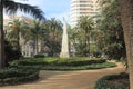 Public park in Malaga