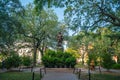 Public Park in oldtown Savannah, Georgia