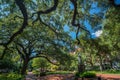 Public Park in oldtown Savannah, Georgia