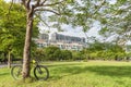 Public park in residential district in Hong Kong Royalty Free Stock Photo