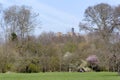 Meadow in the public park of Sceaux