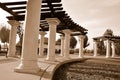 Public Park Shade Trellis