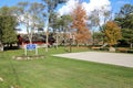 A public park in Walloon Lake Village