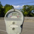 Public Parking Meter Royalty Free Stock Photo