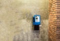 Public payphones on the wall Royalty Free Stock Photo