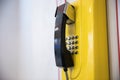 Public phone in street Royalty Free Stock Photo