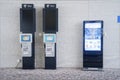 Public phones in the China airport