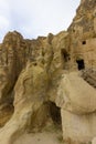 Public places Goreme open air museum Cappadocia Turkey rock formations