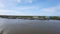 Public port in the corner of Merauke city, Papua Indonesia