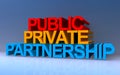 public private partnership on blue