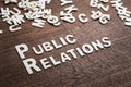 Public Relations PR Royalty Free Stock Photo