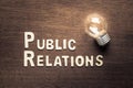 Public Relations Idea Royalty Free Stock Photo