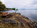 Public Ruckle Provincial Park shoreline on the Salt Spring Island