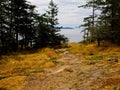 Public Ruckle Provincial Park shoreline on the Salt Spring Island