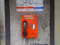 Public russian phone.