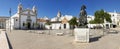 A public square in Lagos, Algarve, Portugal called Praca Infante Dom Henrique. Royalty Free Stock Photo