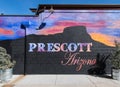 Colorful mural, Prescott Arizona