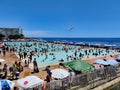 Public swimming pool at Sea promenade, Cape Town.