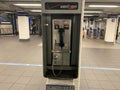 Public telephone in newyork city