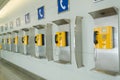 public telephones Royalty Free Stock Photo