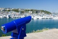 Public Telescope overlooking Harbourside Royalty Free Stock Photo