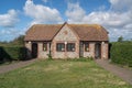 Public toilet block at Beachy Head near Eastbourne Sussex