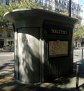 Public toilets in Paris, France