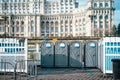 Public toilets in the city