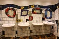 Public toilets, designed by Hundertwasser in Vienna, Austria